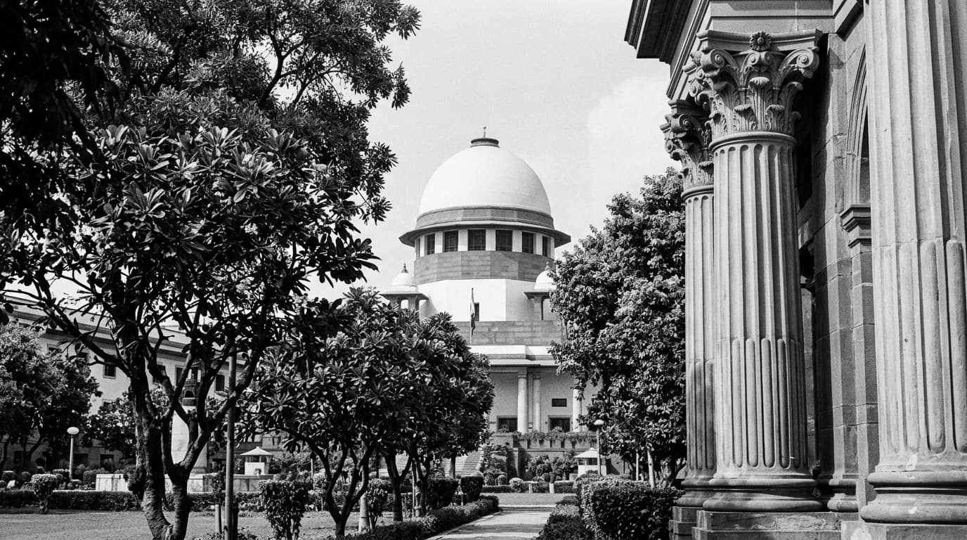 Supreme Court of India Dome & Judicial Pillars
